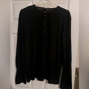 Men’s H&M Black Henley size XL